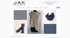 Desktop Screenshot of jakdesigns.com